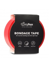 Красная лента для бондажа Easytoys Bondage Tape - 20 м. - Easy toys - купить с доставкой в Санкт-Петербурге