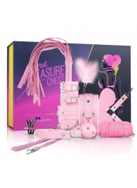 Розовый эротический набор Pink Pleasure - Secret Pleasure Chest - купить с доставкой в Санкт-Петербурге
