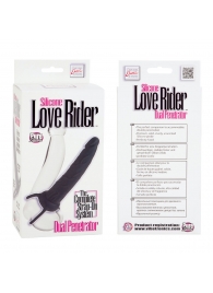 Насадка на пенис Silicone Love Rider Dual Penetrator для двойного проникновения - 14 см. - California Exotic Novelties - в Санкт-Петербурге купить с доставкой