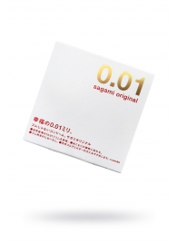 Супертонкий презерватив Sagami Original 0.01 - 1 шт. - Sagami - купить с доставкой в Санкт-Петербурге