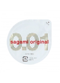Супертонкий презерватив Sagami Original 0.01 - 1 шт. - Sagami - купить с доставкой в Санкт-Петербурге