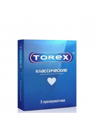 Гладкие презервативы Torex  Классические  - 3 шт. - Torex - купить с доставкой в Санкт-Петербурге