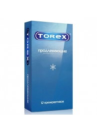 Презервативы Torex  Продлевающие  с пролонгирующим эффектом - 12 шт. - Torex - купить с доставкой в Санкт-Петербурге