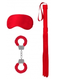 Красный набор для бондажа Introductory Bondage Kit №1 - Shots Media BV - купить с доставкой в Санкт-Петербурге