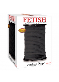 Черная веревка для связывания Bondage Rope - 60,9 м. - Pipedream - купить с доставкой #SOTBIT_REGIONS_UF_V_REGION_NAME#