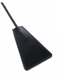 Черный стек Feather Crop с пуховкой на конце - 53,3 см. - Pipedream - купить с доставкой в Санкт-Петербурге