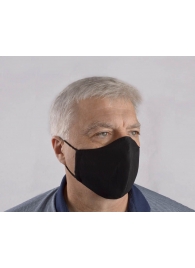 Черная мужская гигиеническая маска - Sitabella - купить с доставкой в Санкт-Петербурге