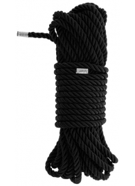 Черная веревка для бондажа BONDAGE ROPE - 10 м. - Dream Toys - купить с доставкой в Санкт-Петербурге