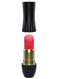 Клиторальный стимулятор-помада LIPSTICK - 9,3 см. - Dream Toys - купить с доставкой в Санкт-Петербурге