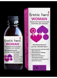 Женский биогенный концентрат для повышения либидо Erotic hard Woman - 250 мл. - Erotic Hard - купить с доставкой в Санкт-Петербурге