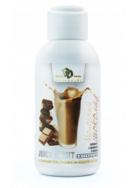 Интимный гель-смазка JUICY FRUIT с ароматом молочного шоколада - 100 мл. - БиоМед - купить с доставкой в Санкт-Петербурге
