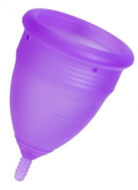 Фиолетовая менструальная чаша Lila L - Eromantica - купить с доставкой в Санкт-Петербурге