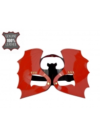 Красно-черная лаковая маска  Летучая мышь - Sitabella - купить с доставкой в Санкт-Петербурге