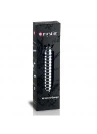 Рельефный фаллос для интенсивного электросекса Groovey George - 20 см. - MyStim - купить с доставкой в Санкт-Петербурге