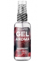 Интимный лубрикант EGZO AROMA с ароматом малины - 50 мл. - EGZO - купить с доставкой в Санкт-Петербурге