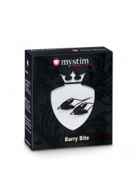 Электрические зажимы на соски Barry Bite - MyStim - купить с доставкой в Санкт-Петербурге