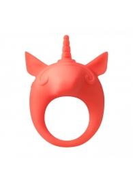 Оранжевое эрекционное кольцо Unicorn Alfie - Lola Games - в Санкт-Петербурге купить с доставкой