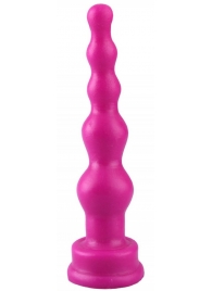 Фиолетовый анальный стимулятор-ёлочка - 14,5 см. - Джага-Джага