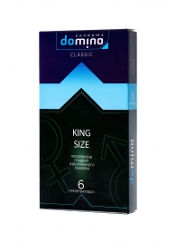 Презервативы увеличенного размера DOMINO Classic King size - 6 шт. - Domino - купить с доставкой в Санкт-Петербурге