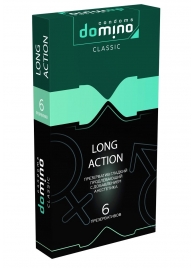 Презервативы с пролонгирующим эффектом DOMINO Classic Long action - 6 шт. - Domino - купить с доставкой в Санкт-Петербурге
