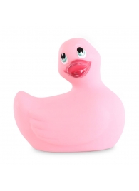 Розовый вибратор-уточка I Rub My Duckie 2.0 - Big Teaze Toys - купить с доставкой в Санкт-Петербурге