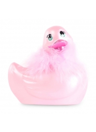 Розовый вибратор-уточка I Rub My Duckie 2.0 Paris - Big Teaze Toys - купить с доставкой в Санкт-Петербурге