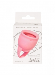Розовая менструальная чаша Magnolia - 15 мл. - Lola Games - купить с доставкой в Санкт-Петербурге