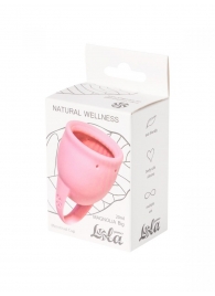 Розовая менструальная чаша Magnolia - 20 мл. - Lola Games - купить с доставкой в Санкт-Петербурге
