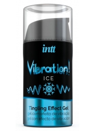 Жидкий интимный гель с эффектом вибрации Vibration! Ice - 15 мл. - INTT - купить с доставкой в Санкт-Петербурге