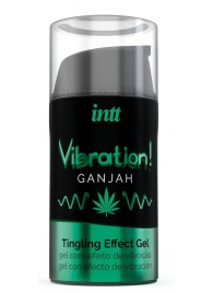 Жидкий интимный гель с эффектом вибрации Vibration! Ganjah - 15 мл. - INTT - купить с доставкой в Санкт-Петербурге