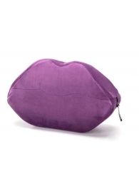 Фиолетовая микрофибровая подушка для любви Kiss Wedge - Liberator - купить с доставкой в Санкт-Петербурге