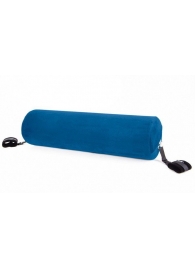 Синяя вельветовая подушка для любви Liberator Retail Whirl - Liberator - купить с доставкой в Санкт-Петербурге