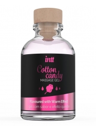 Массажный гель с согревающим эффектом Cotton Candy - 30 мл. - INTT - купить с доставкой в Санкт-Петербурге