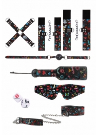 Эротический набор Tattoo Style Bondage Kit - Shots Media BV - купить с доставкой в Санкт-Петербурге