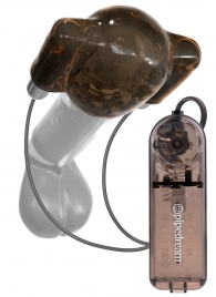 Дымчатый вибростимулятор головки пениса Dual Vibrating Head Teaser - Pipedream - в Санкт-Петербурге купить с доставкой