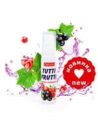 Гель-смазка Tutti-frutti со вкусом смородины - 30 гр. - Биоритм - купить с доставкой в Санкт-Петербурге