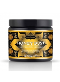 Пудра для тела Honey Dust Body Powder с ароматом кокоса и ананаса - 170 гр. - Kama Sutra - купить с доставкой в Санкт-Петербурге