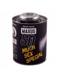 Текстурированные презервативы в кейсе MAXUS So Much Sex - 100 шт. - Maxus - купить с доставкой в Санкт-Петербурге