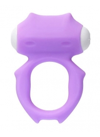 Фиолетовое виброкольцо на пенис Zort - A-toys - в Санкт-Петербурге купить с доставкой