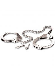 Металлические наручники Metal Leg Cuffs - Pipedream - купить с доставкой в Санкт-Петербурге