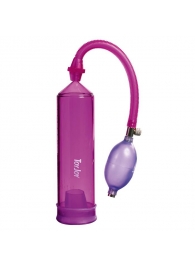 Фиолетовая вакуумная помпа Power Pump - Toy Joy - в Санкт-Петербурге купить с доставкой