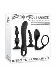 Набор стимуляторов простаты Intro To Prostate Kit - Zero Tolerance - в Санкт-Петербурге купить с доставкой