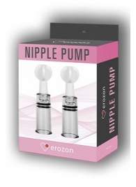Вакуумные помпы для стимуляции сосков Nipple Pump - Erozon - купить с доставкой в Санкт-Петербурге