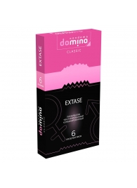Презервативы с точками и рёбрышками DOMINO Classic Extase - 6 шт. - Domino - купить с доставкой в Санкт-Петербурге