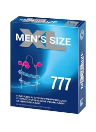 Стимулирующая насадка на пенис MEN SIZE 777 - Sitabella - в Санкт-Петербурге купить с доставкой