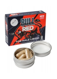 Пищевой концентрат для мужчин BULL RED - 8 капсул - Sitabella - купить с доставкой в Санкт-Петербурге