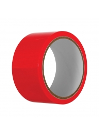 Красная лента для бондажа Red Bondage Tape - 20 м. - Evolved - купить с доставкой в Санкт-Петербурге