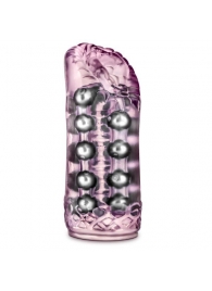 Розовый мастурбатор-вагина со стимулирующими бусинами Super Stroker - Blush Novelties - в Санкт-Петербурге купить с доставкой