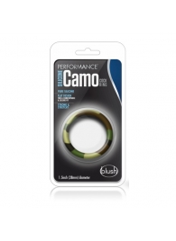 Эрекционное кольцо камуфляжной расцветки Silicone Camo Cock Ring - Blush Novelties - в Санкт-Петербурге купить с доставкой