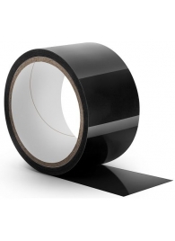 Черная липкая лента для бондажа Bondage Tape - 18,3 м. - Blush Novelties - купить с доставкой в Санкт-Петербурге